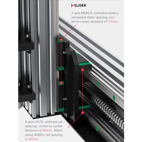 CNC 1515 фреза гравираща машина 1500x1500mm 2.2kW + аксесоари