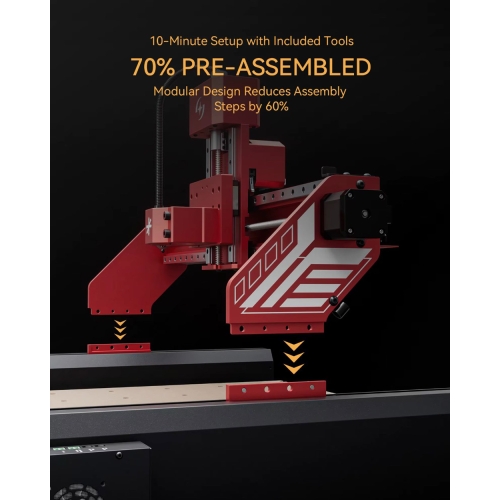 CNC фреза Atomstack C4 Pro + аксесоари